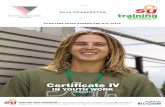 Certificate IV - training.suqld.org.au · Certificate IV in Youth Work CHC40413 One Year, Full-Time The Certificate IV in Youth Work is aimed at equipping people to become autonomous