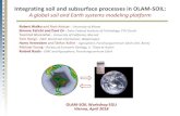 Integrating soil and subsurface processes in OLAM -SOILolam-soil.org/wp-content/uploads/2017/11/OLAM-SOIL... · Integrating soil and subsurface processes in OLAM -SOIL: A global soil