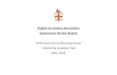 English Ice Hockey Association Governance Review Report · The Scottish Ice Hockey Association (SIHA) dissolved as a separate organisation and is now part of IHUK. IHUK delegate responsibility