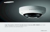 High Resolution D/N IR Vandal Dome Camera SIR-4260V User Guide€¦ · COLOR DOME CAMERA10 User Guide 11 User Guide Installation Installation Adjust the panning, tilting and rotate
