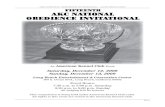 AKC NATIONAL OBEDIENCE INVITATIONAL ~ LONG BEACH …images.akc.org/national_obedience_invitational/2009/NOICatalog200… · AKC NATIONAL OBEDIENCE INVITATIONAL ~ LONG BEACH 2009 Saturday,