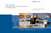 HP VEE Visual Programming Language · 2004-02-27 · Are they as productive as everyone says? Are they powerful enough for real-world programming? Can they match the per-formance