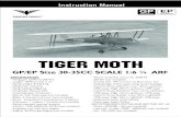 PH142-TIGER MOTH 30C A4 93 - Tower Hobbies · A mis-aligned plane can fly erraticaliy and cause accidents. Warning! Cut off shaded portion Apply instant glue (CA glue, super glue).