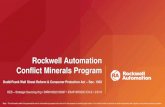 Rockwell Automation Conflict Minerals Program › idc › groups › ...Rockwell Automation Conflict Minerals Program Dodd-Frank Wall Street Reform & Consumer Protection Act –Sec.