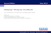 QIAprep Miniprep Handbook - Sevier Labsevierlab.vet.cornell.edu/resources/Research-Links-Page/2-Molecular... · QIAprep ® Miniprep Handbook For purification of molecular biology