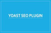 Yoast SEO Plugin - Meetupfiles.meetup.com/16942642/Yoast SEO Plugin Feb 2016.pdf · •Check page speed and tweak to keep your pages as fast as possible •Have a “User Friendly”