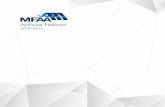 Annual Report - MFAA...Annual Report 2014/2015 2 MFAA 2015/16 Annual Report It’s hard to believe how much has changed since I wrote my last annual report. In my last update I was