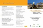 170th EAAE Seminar - Cirad › content › download › 6642 › ... · research. Finally, it will help develop collaboration opportunities between universities and research groups
