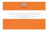 2015 ANNUAL REPORT - CITEL...Beginning in January 1, 2015, associate members make a minimum annual contribution of US$3,500 [CITEL/RES. 77 (VI-14)] for each Permanent Executive Committee