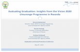 RLDSF Evaluating Graduation: Insights from the Vision 2020 · “DS in 2011 & 2014” –households which have been continuously on VUP since first being selected; “DS eligible