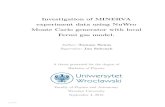 Investigation of MINERVA experiment data using NuWro Monte ...neutrino.ift.uni.wroc.pl/files/Bonus_BSc.pdf · Badanie danych z eksperymentu MINERVA przy użyciu generatora Monte Carlo