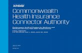 Commonwealth Health Insurance Connector Authority...Audit) objectives of Work Order 2015-02, related to the Commonwealth Health Insurance Connector Authority’s (CCA) compliance with
