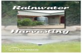 B-6153 05-08 Rainwater › wp-content › uploads › 2019 … · Rainwater harvesting can be used both in large-scale landscapes, such as parks, schools, commercial sites, parking