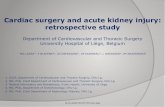 Cardiac surgery and acute kidney injury: retrospective study › bitstream › 2268 › 134662 › 1 › Présentation AKI BelSECT.pdfRosner M, et al. Cardiac surgery as a cause of