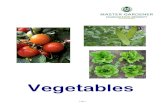 Vegetables - Colorado State University€¦ · using grass clipping mulch in the vegetable garden. 17. Can wood/bark chip mulch be used in the vegetable garden? Explain. 18. List