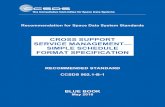 Cross Support Service Management—Simple Schedule Format Specification · Figure 1-1 puts the Simple Schedule Format Specification into context with the various standards that together