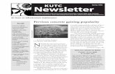 KUTC Spring 2006 Newsletter - University of Kansaskutc/pdffiles/KUTCSpring2006.pdf · 2006-10-09 · Page 2 KUTC Newsletter Spring 2006 Pervious concrete, continued from page 1 ...