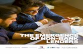 THE EMERGENCE OF NON-BANK LENDERS - Key Media Bank... · and borrowers. Non-bank lenders provide brokers with unique lending products, and ... be newly self-employed, have an impaired