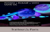 POTATO « ÉCRASÉ » WITH OLIVE OIL › voy_content › uploads › 2018 › 03 › … · Presentation suggestion POTATO « ÉCRASÉ » WITH OLIVE OIL • A great classic that allows