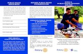 Zone 34 PI Citation 2019-20 - Rotary International Zones 33-34...social media at least FOUR times per month. Report in Rotary Club Central* and Rotary Showcase. REQUIRED ACTIVITIES