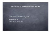 Lecture 2: Introduction to AI - Columbia University › ~huayang › files › Output.pdf · Anticipated all major arguments against AI Broke down AI into knowledge, reasoning, language