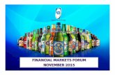 FINANCIAL MARKETS FORUM NOVEMBER 2015 - NBPlc Relations/Financial Market Forum - NOV 2015 FINAL.pdf# 1 brewer in Nigeria, incorporated in 1946. Commenced production in Lagos Brewery