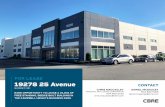 FOR LEASE 19278 25 Avenue CONTACT · PITT A SURREY A DELTA NEW WESTMINSTER PORT A A Y A A AA A Vancouver International Airport George Massey Tunnel Downtown Vancouver 19278 25 AVENUE