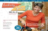Lickety-Split Meals - Zonya Foco · and nutritious options for every meal. With nutrition information provided for each recipe, planning your weekly menu from Lickety-Split Meals