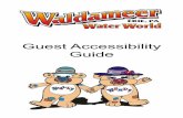 Guest Accessibility Guide · Waldameer & Water World each have their own First Aid Office. Waldameer’s First Aid is located at Guest Services next to the Merry-Go-Round ride. Water