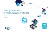 Getting started with STM32Nucleo and ARM mbedproduct’scompliance w.r.t. specific requirements. Validation ensures that a product conforms to the mbed’scompliance criteria and technical