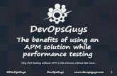 Performance Testing and APM - NCC Group › globalassets › resources › uk › ... · Why Perf testing without APM is like Corona without the Lime… 1 @DevOpsGuys DevOpsGuys 2