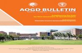 AOGD Bulletin October 2019 - Association of Obstetricians ...aogd.org/AOGD-Bulletin-October-2019.pdf · Monthly Clinical Meeting Monthly Clinical Meet will be held at ESI Hospital,