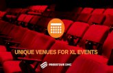 UNIQUE VENUES FOR XL EVENTS - Presstour › wp-content › uploads › 2018 › 04 › ...Maximum capacity: 1029 pax in the Al-Ándalus Auditorium Sevilla UNIQUE VENUES FOR XL EVENTS
