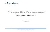 Process Eye Professional Recipe Wizardadms.fnal.gov › vacuum › manuals › mksrga › Manuals › Software › LP… · Process Eye Professional – Recipe Wizard - LP101022.100