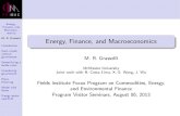Energy, Finance, and Macroeconomics - Fields Institute€¦ · Energy, Finance, and Macroeco-nomics M. R. Grasselli Introduction Keen model without government Destabilizing a stable