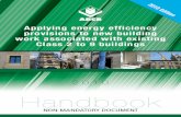 Applying Energy Efficiency Provisions to New Building Work … › files › ABCB Handbook … · Applying energy efficiency provisions to new buildings work associated with existing