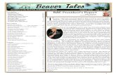 Beaver Tales - Beaver Ambassador FINAL.pdfآ  Beaver Tales highlights current rallies. BAC members are