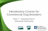 Introductory Course for Commercial Dog Breeders › animal_welfare › downloads › ...Introductory Course for Commercial Dog Breeders Introduction Housing Part 1 • Defines types