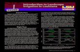 Introduction to Landscape Irrigation in Louisiana/media/system/e/b/0/a/eb0a0236fb6c… · P-3062 Introduction to Landscape Irrigation in Louisiana 3 Plants absorb water from within