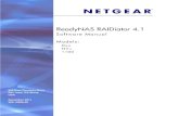 ReadyNAS RAIDiator 4 - Netgear...messages are sent does not need to be the same as one of the administrative email addresses. For more information, see Send Alerts on page 94. •