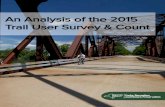 An Analysis of the 2015 Trail USer Survey & Count€¦ · An Analysis of the 2015 Trail User Survey & Count. Report Prepared by the New York State Office of Parks, Recreation & Historic