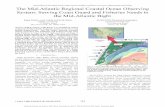 Technofogy TheMid-AtlanticRegional Coastal Ocean System ... · that pilot projects would be a good vehicle for the Regional Coastal Ocean Observing Systems (RCOOS). developmentofoperational