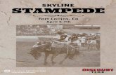 Rodeo program SP19 2 - Colorado State University · completely produced by the members of the Rodeo Club 93 years after the Skyline Stampede was coined, the rodeo is celebrating its