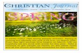 Cthe SARDINIA CHUR CH OF CHRIST HRISTIAN Journal · PDF file Encounter Jesus at the Hillsboro Church of Christ on March 19th from 4:30 to 8:30 p.m. SM volunteers and students please