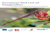 European Red List of Dragonflies common methodology used throughout the world. This study shows us that