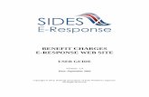 BENEFIT CHARGES E-RESPONSE WEB SITE - itsc.org Public Documents/E-Response... · 5 Notice of Benefit Charges Screen After logging in to E-Response you will see the Benefit Charges