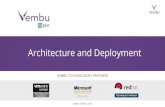 Architecture and Deployment - Amazon Web Services · Vembu BDR Backup Server Supported Operating Systems Microsoft Windows Server 2012 R2 (64-bit) Microsoft Windows Server 2012 (64-bit)