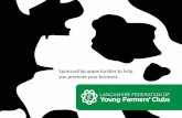 Sponsorship opportunities to help you promote your business. Brochure LFYFC.pdf · Horse Judging – £100 Part of the stock judging series of competitions, our members get the chance