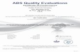 ABS Quality Evaluations - CPC · Title: CPC - ABS Quality Evaluations Certificate of Conformance ISO 9001:2003 Author: bhardesty Created Date: 4/5/2017 12:04:35 PM