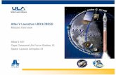 Atlas V Launches LRO/LCROSS - ulalaunch.com › docs › default-source › news... · Observation and Sensing Satellite (LCROSS) mission with the National Aeronautics and Space Administration
